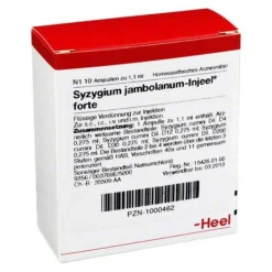 Syzygium jambolanum Injeel forte Ampullen, 10 St