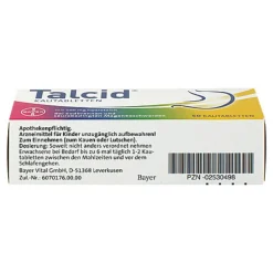 Talcid Kautabletten, 50 St