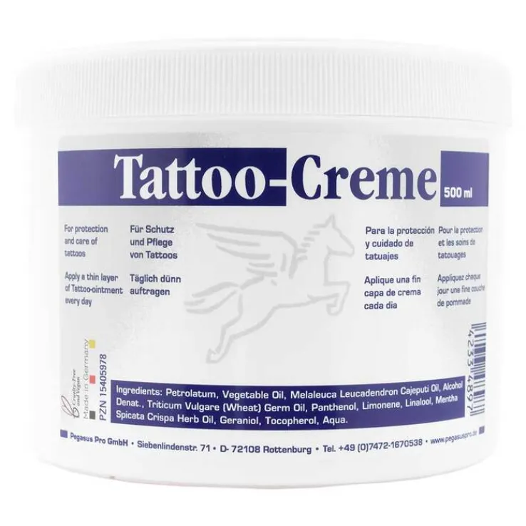 Tattoo Creme Pegasus Pro, 500 ml