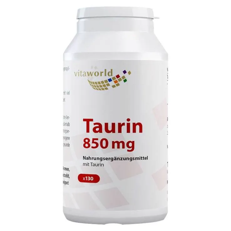 Taurin 850 mg Kapseln, 130 St