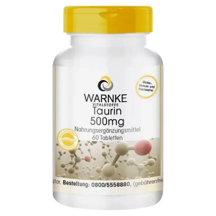 Taurin 500 mg Tabletten, 60 St