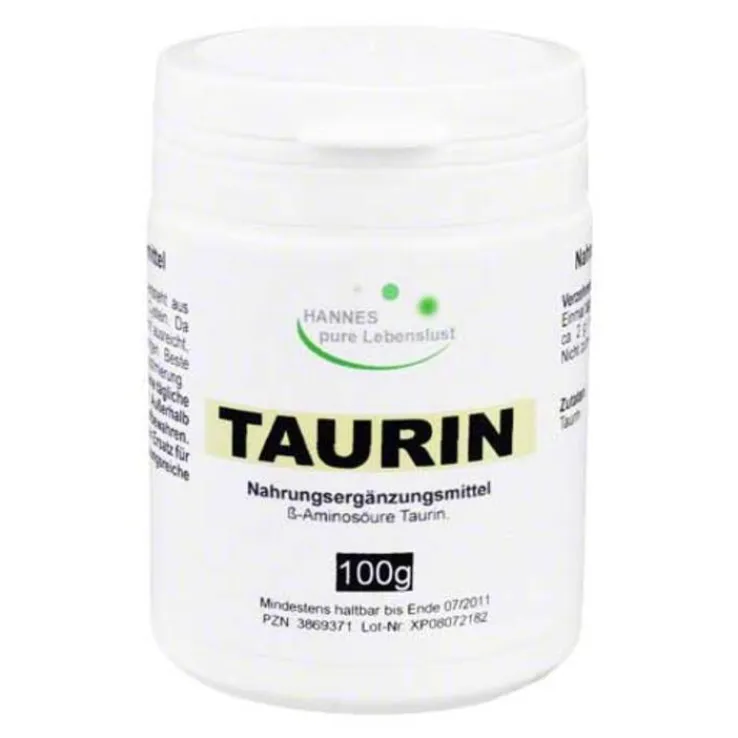 Taurin pur Pulver, 100 g