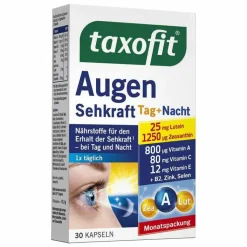 Taxofit Augen Sehkraft Kapseln, 30 St