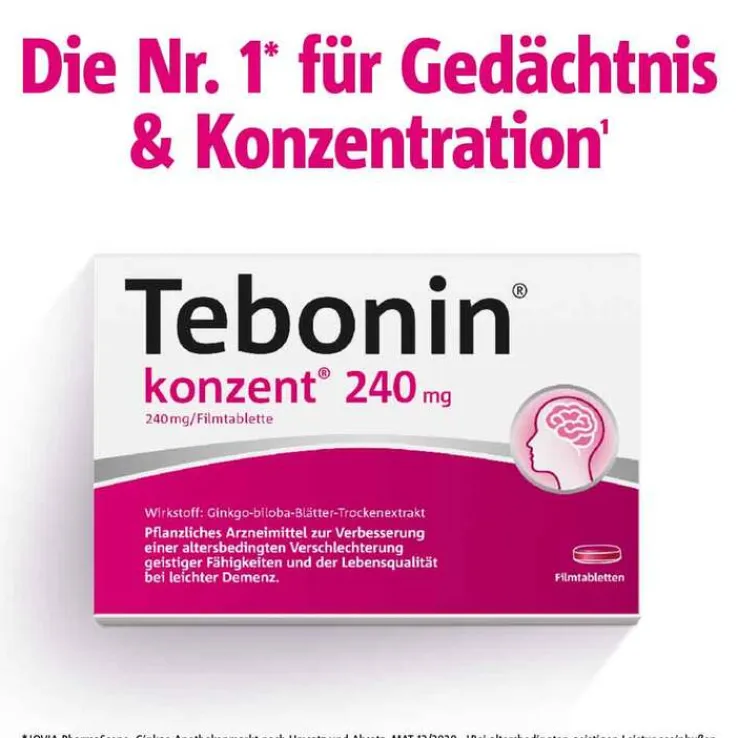Tebonin konzent 240 mg Filmtabletten, 120 St