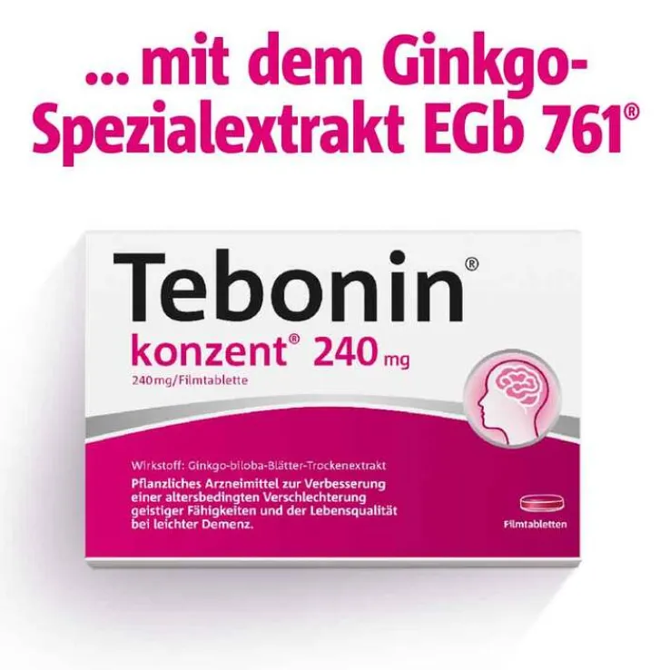 Tebonin konzent 240 mg Filmtabletten, 30 St