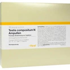 Testis Compositum N Ampullen, 100 St