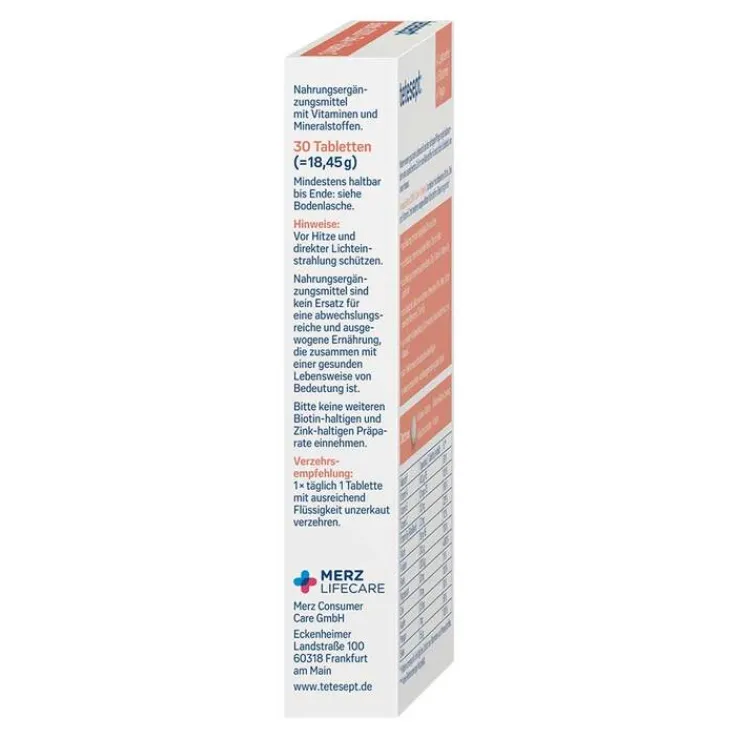 Tetesept Biotin 2000 Filmtabletten, 30 St