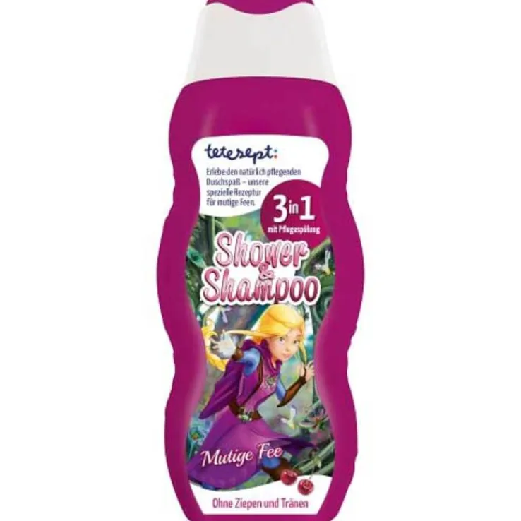 Tetesept Shower & Shampoo Mutige Fee, 200 ml