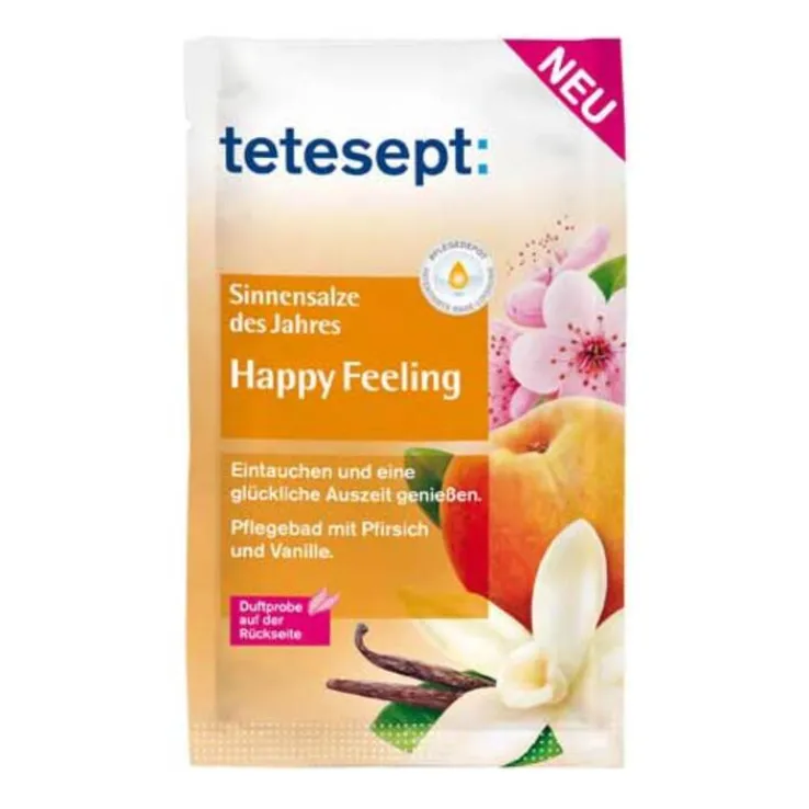 Tetesept Sinnensalz Happy Feeling, 60 g