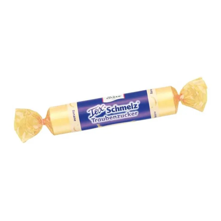 Tex-Schmelz Traubenzucker Banane, 33 g