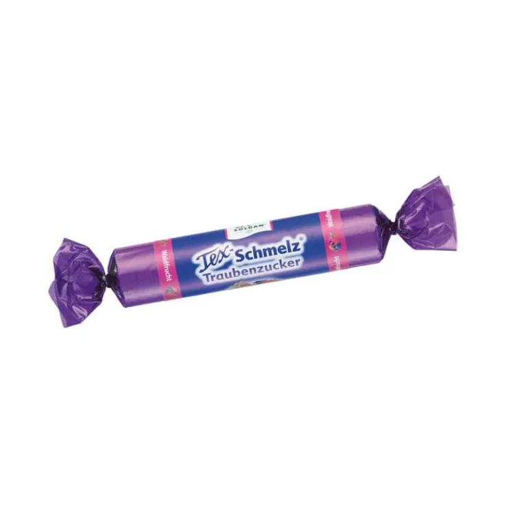 Tex-Schmelz Traubenzucker Waldfrüchte, 33 g