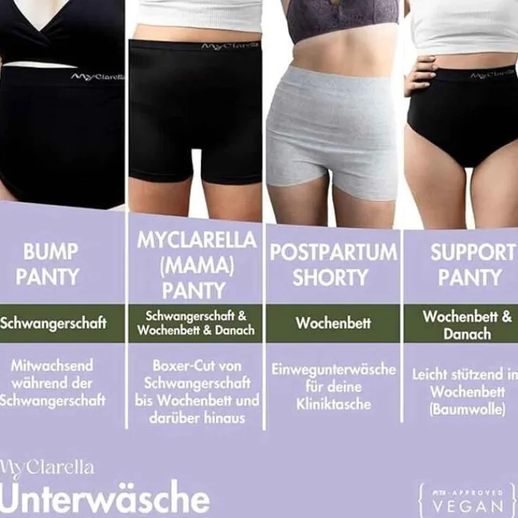 The Mama Panty XXL schwarz, 1 St