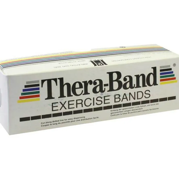 Thera Band Übungsband 5,5m gelb dünn, 1 St