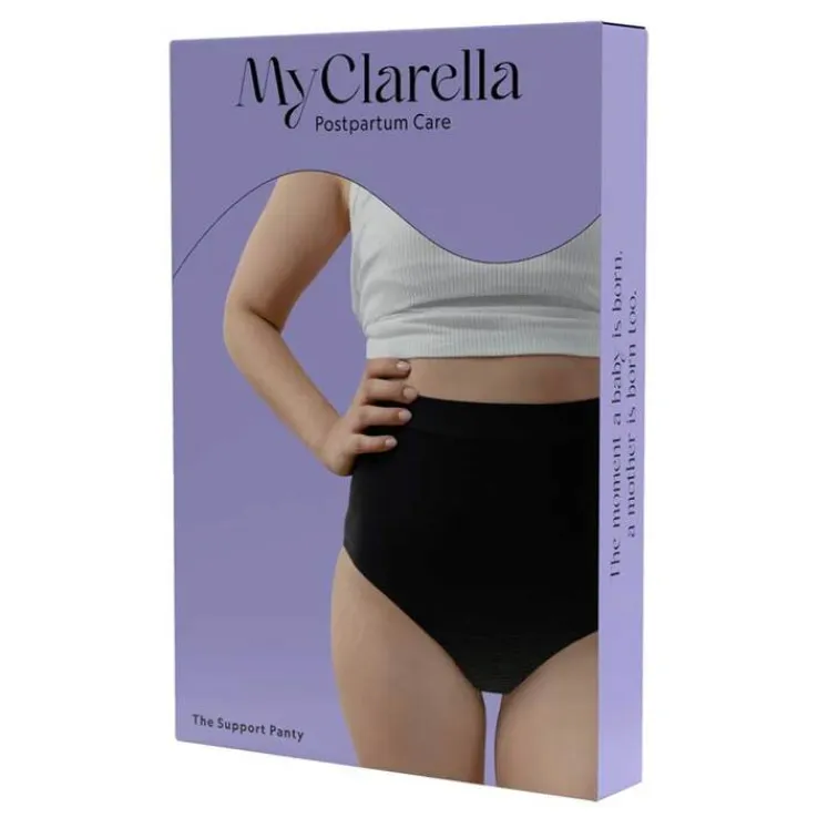 The Support Panty Wochenbett Unterhose XXL schwarz, 1 St
