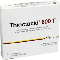 Thioctacid 600 T Injektionslösung, 5X24 ml