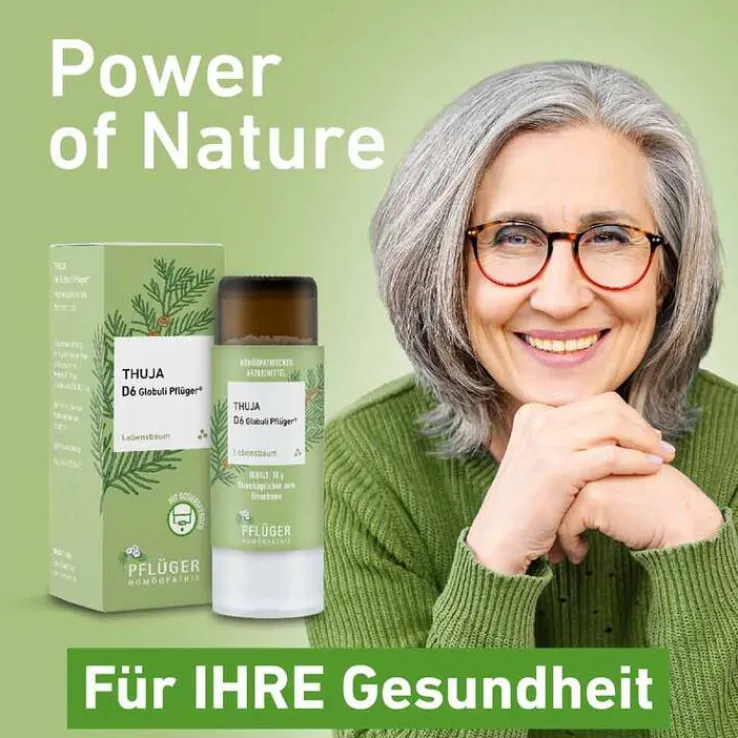 Thuja C30 Globuli Pflüger Dosierspender, 10 g