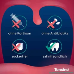 Tonsino Gurgellösung bei Halsschmerzen, 240 ml