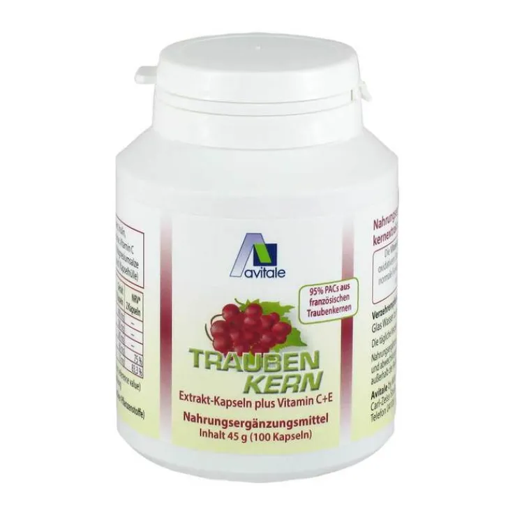 Traubenkernextrakt Kapseln, 100 St