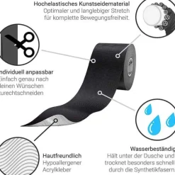 Truetape Athlete Edition Pro schwarz, 1 St