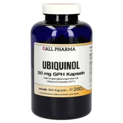 Ubiquinol 50 mg GPH Kapseln, 360 St