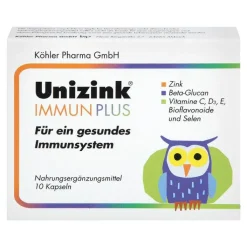 Unizink Immun Plus Kapseln, 1X10 St