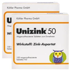 Unizink 50 Tabletten, 2x100 St