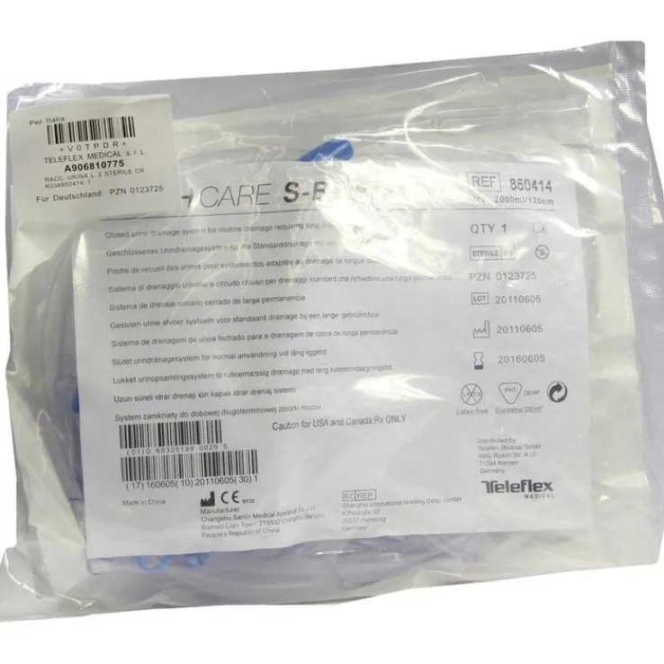 Urinbeutel Medic.Service S Bag 2l 120cm Schlauch, 1 St