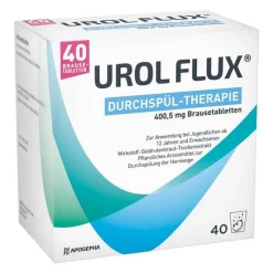UROL FLUX® DURCHSPÜL-THERAPIE Brausetabletten , 40 St