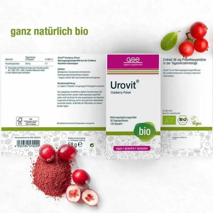 Urovit Kapseln Bio Kapseln, 120 St