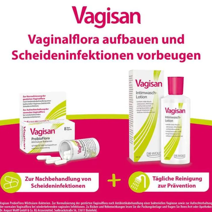 Vagisan Intimwaschlotion, 500 ml
