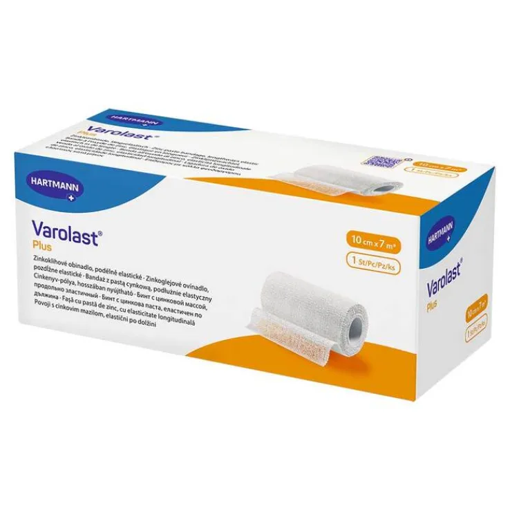 Varolast Plus Zinkleimbinde 10 cm x 7 m, 1 St
