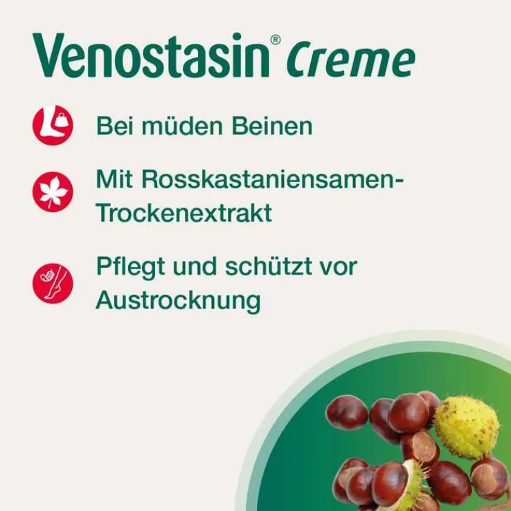 Venostasin® Creme bei müden Beinen, 50 g