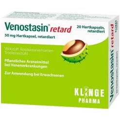 Venostasin® retard Kapseln mit Rosskastaniensamen-Trockenextrakt, 20 St