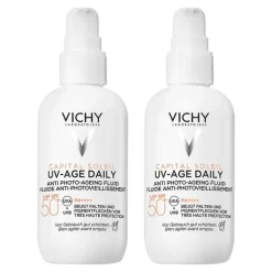 Vichy Capital Soleil UV-Age daily LSF 50 + , 2x80 ml