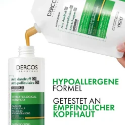Vichy Dercos Anti-Schuppen Shampoo trockene Kopfhaut, 390 ml