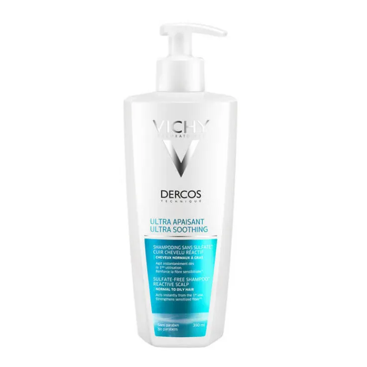 Vichy Dercos ultra-sensitiv Shampoo fett.Kopfhaut, 390 ml
