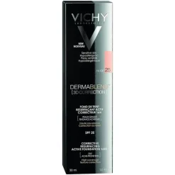 Vichy Dermablend 3D Correction Make-Up 25 Nude, 30 ml