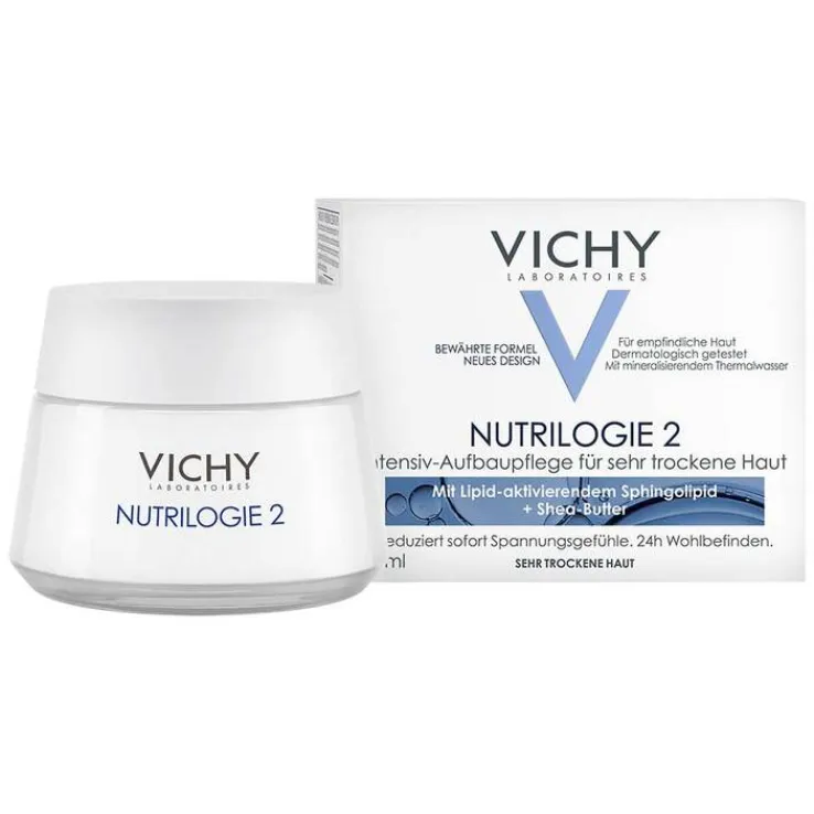 Vichy Nutrilogie 2 Tagespflege für sehr trockene Haut, 50 ml