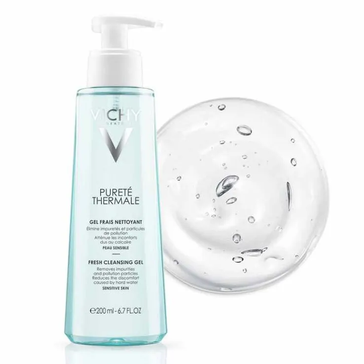 Vichy Pureté Thermale Erfrischendes Reinigungs-Gel, 200 ml