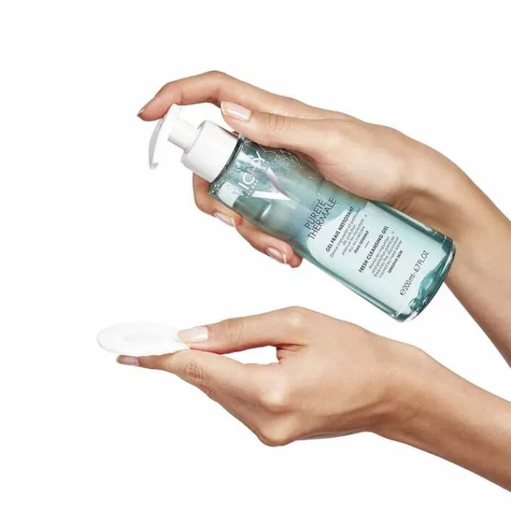 Vichy Pureté Thermale Erfrischendes Reinigungs-Gel, 200 ml