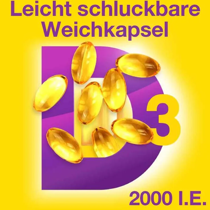 Vigantolvit 2000 I.E. Vitamin D3 Weichkapseln, 60 St