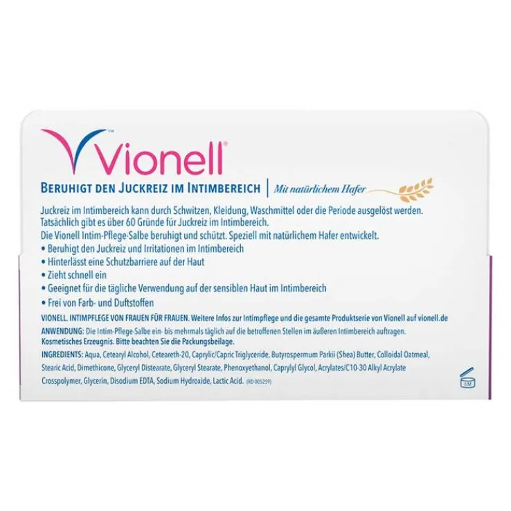 Vionell Intim Pflege Salbe, 15 ml