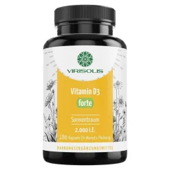 Virisolis Vitamin D3 forte 2.000 I.E. Kapseln, 180 St