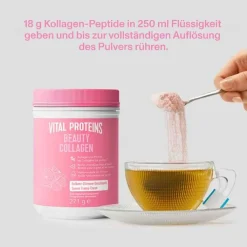 Vital Proteins Beauty Collagen Erdbeere Zitrone, 271 g