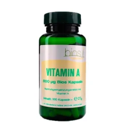 Vitamin A 800 µg Bios Kapseln, 100 St