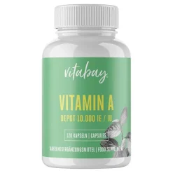 Vitamin A 10. 000 I.E. Depot vegan hochdos.Kapseln, 120 St