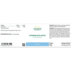 Vitamin B12 aktiv Methylcobalamin Kapseln, 120 St