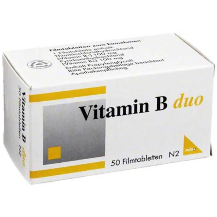 Vitamin B Duo Filmtabletten, 50 St