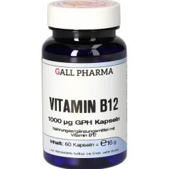Vitamin B12 1000 µg GPH Kapseln, 60 St