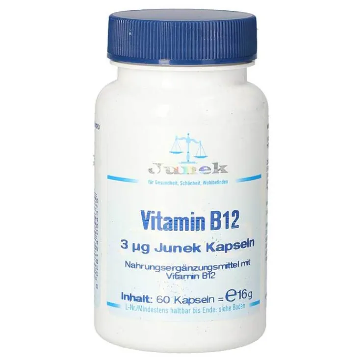 Vitamin B12 3 µg Junek Kapseln, 60 St
